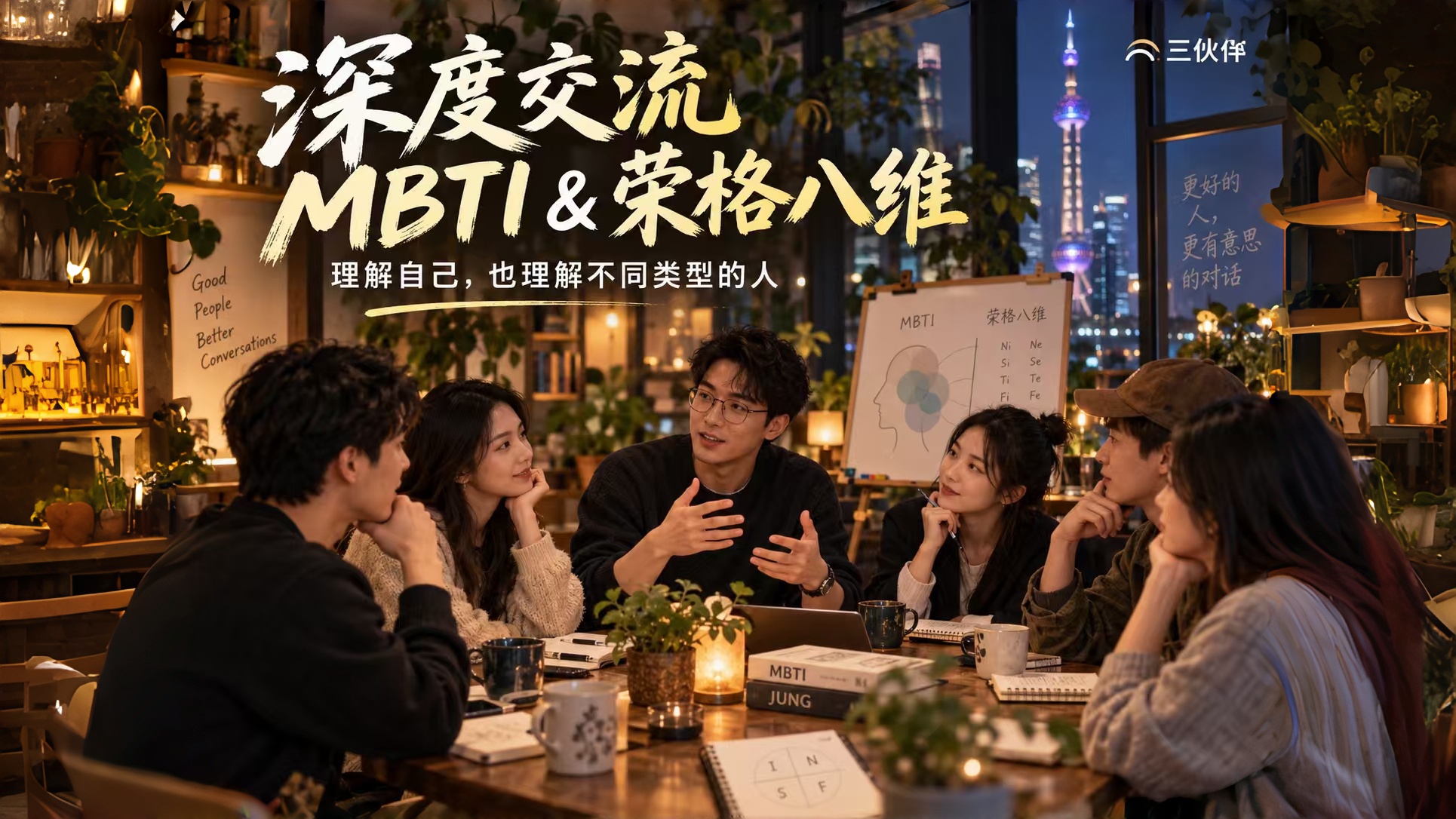 专业领队主持：深度交流mbti&荣格八维活动封面