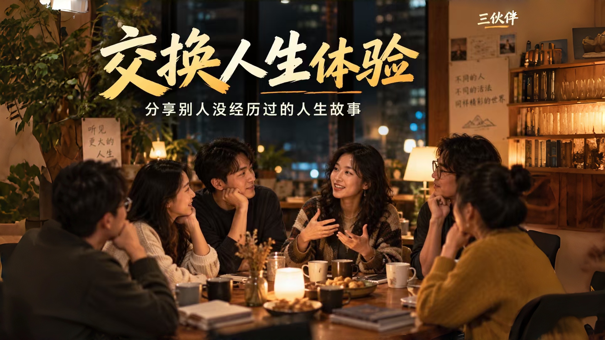 交换人生局，看看别人的世界，看到真实的更多人生可能活动封面
