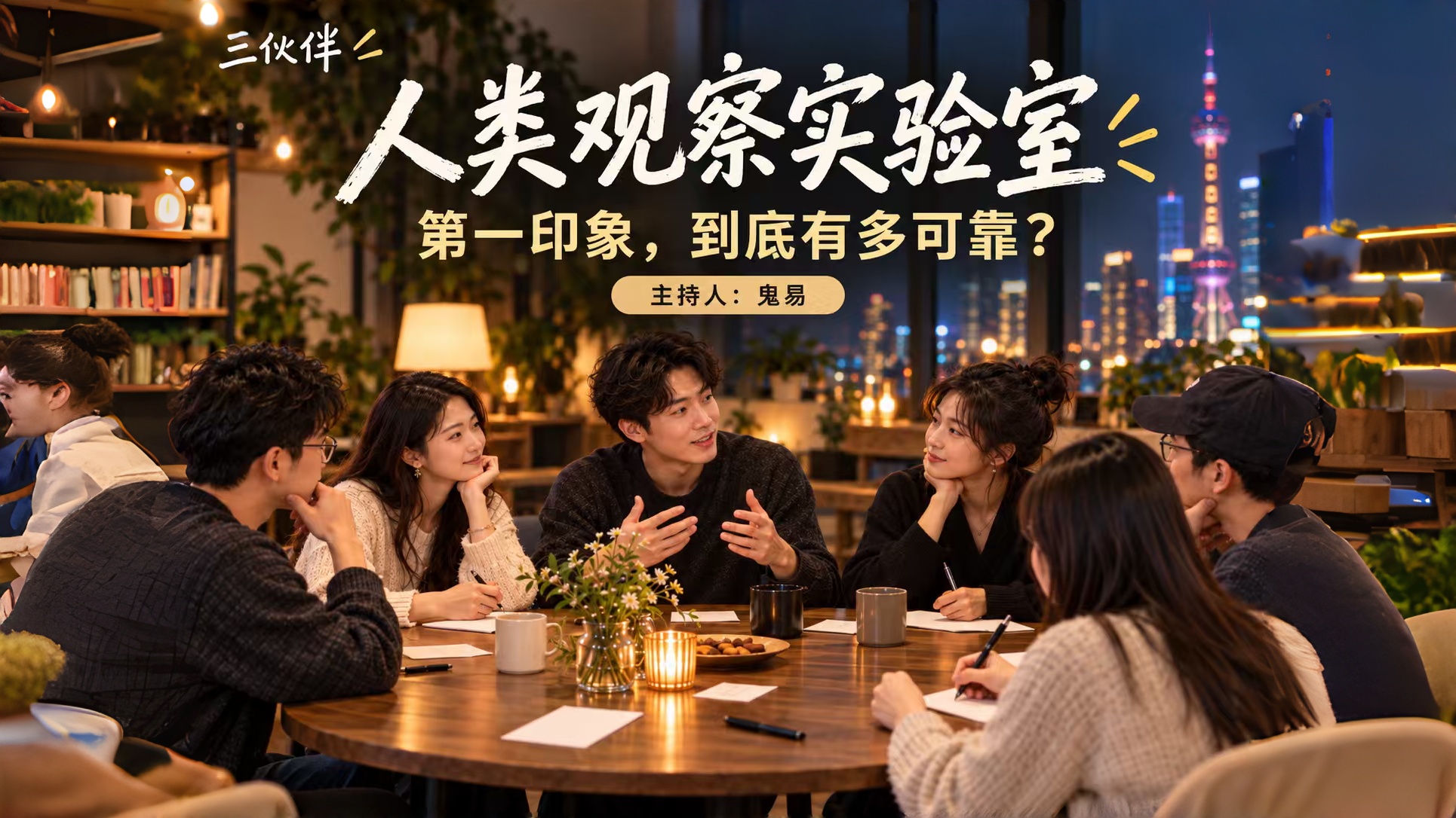 人类观察实验室：人的第一印象，有多可靠？活动封面